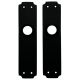 KURZEME set of backplates BAC, black steel