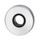 1082 door knob rose, stainless steel (1 pc.)