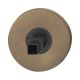 Handle rose ASL (1 gab.), aluminium anodized, medium dark bronze tone blasted S5