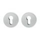 Pair of key roses PZ, aluminium F1