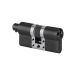 S11 modular cylinder with knob connector P30-30mm, 3 keys, black PVD (TB)