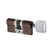 S22 Modulaarne profiiltsilinder 35-35mm, 5+1 võtmed, šokolaaditoon PVD (TCH)