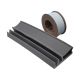 ASF4000 window and door seal, 12mm, grey (roll 200 m)