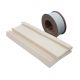 Weather seal, AC, 18mm, white (roll 150 m)