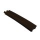 Glass weather seal AC5404, brown rustic
