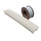 Glass weather seal AC5404, white (roll 50 m)