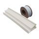 Weather seal 5473, 10mm, AC, white (roll 240 m)