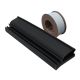 ASF 6161 H window and door seal, anthracite (roll 200 m)
