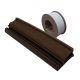 ASF 6161 H window and door seal, brown rustic (roll 200 m)