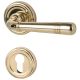 SCARLET-R handle set with roses PZ BK3, brass polished