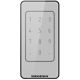 SI-BUS keypad, built into door leaf, silver tone