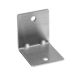 SM.004 Panel holder 57x50 mm, stainless steel satin