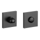 APRILE Q WC turn 4x4/6/8mm, with square rose 7mm, black
