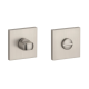 APRILE Q WC turn 4x4/6/8mm, with square rose 7mm, nickel-plated