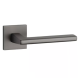 ST ARTA BAC handle set with square roses, titanium tone