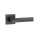 ST LIMA BAC handle set with square roses, black