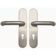 TARGA/L-103 handle/backplate set, PZ 8/72, stainless steel