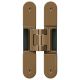 TECTUS TE 340 3D concealed hinge, bronze metallic