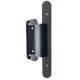 TECTUS TE 680 3D FD concealed hinge for rebated doors, black RAL9005