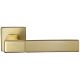 THAIS handle set with roses 088 BAC, brass satin/polished