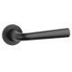 TULIPA handle/rose set BAC, round roses, 7mm, black