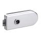 Glass door lock BAC univ., aluminium F1