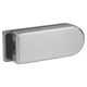 Glass door strike box, aluminium F1