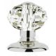 VERONICA door knob 80mm, polished chrome