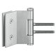 Glass door hinge VG 3990 K, stainless steel, right