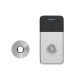 VOYAGER BILLY access control set without handles 4xAAA, stainless steel/black