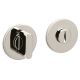 LINK WC roses, round, Ø51x5mm, w/o colour indicator, nickel-plated, polished PVD (NL)