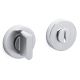 LINK WC roses, round, Ø47x10mm, w/o colour indicator, chrome-plated, satin (CO)