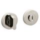 LINK WC roses, round, Ø47x10mm, w/o colour indicator, nickel-plated, polished PVD (NL)