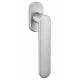 Window handle ZAVI D.K. Tilt&Turn, rose thickness 6mm, spindle 7x42, satin chrome | UKSELINGIDPLUSS.ee