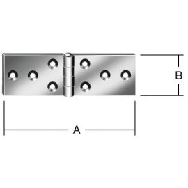 Valtsitud topelt hinged 00005 140 Z