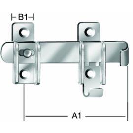 Luugi turvapolt, 120x27x3, tsingitud