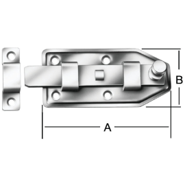 Nupu ja vastuvõtusilmusega poldi sulgur 00107