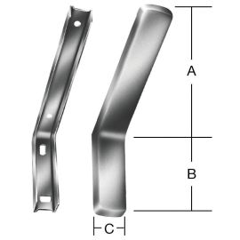 Bracket with plastic cover 01137