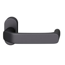 Fireproof handle for framed doors FSB 06 1290 ALU FS