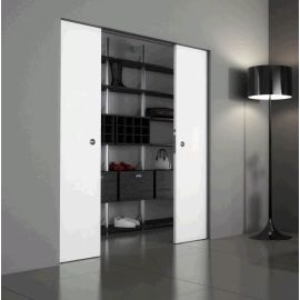 Frameless pocket system cassette ABSOLUTE EVO for slide-in doors