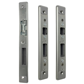 Set of strike plates for multi-point locks with hooks and bolts for PVC Artevo profiles USB 25-486ERH/31 / USB3625-486Q/31
