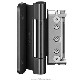 Set of adjustable hinges for exterior doors with acoustic seal BAKA Protect 4010 3D FD MSTS M