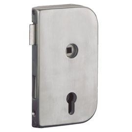 Glass door lock BARCELONA-R PZ
