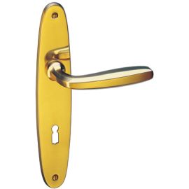 Historic-style handle set for interior doors BANANE 1901/8027