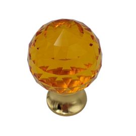 Knob for furniture CRYSTAL 200 PB