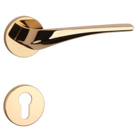 Handle set with round roses AS DALIA R