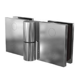 Shower door hinge ELENA - glass/glass 180°, opening inwards