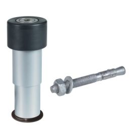 Adjustable door and gate stopper GATESTOP