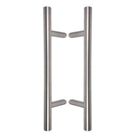 Käepidemete paar HARKO INOX, viltused, roostevaba teras