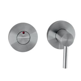 IN.04.110 WC roses with extended latch and coin slot